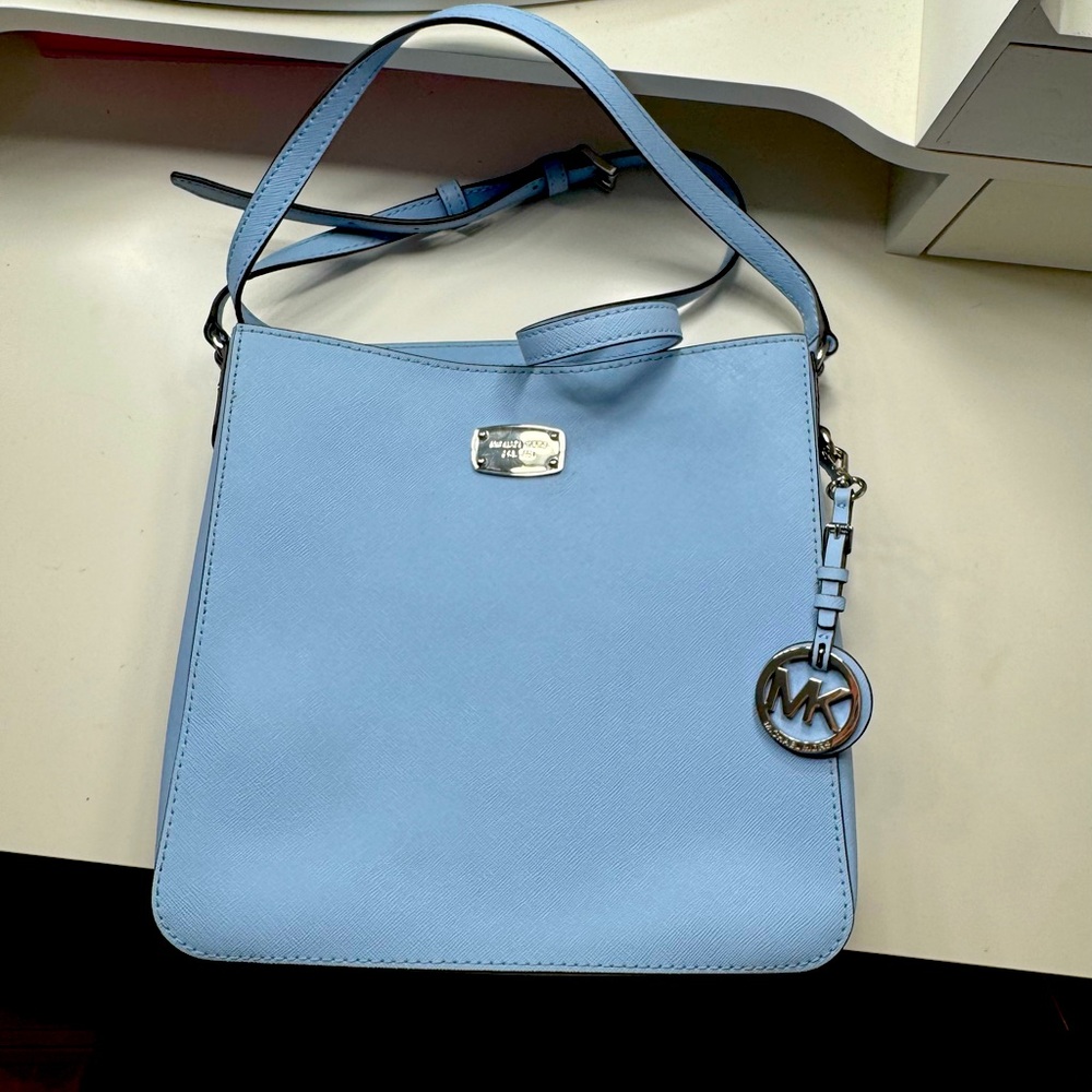 Michael Kors Messenger Bag in Bluebell